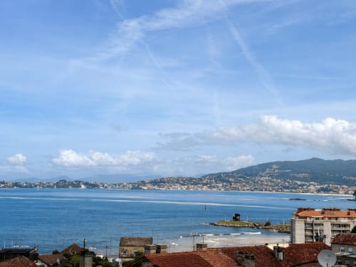 Vista al mar desde desde esta preciosa casa de la Colección Atlántica de Holibai