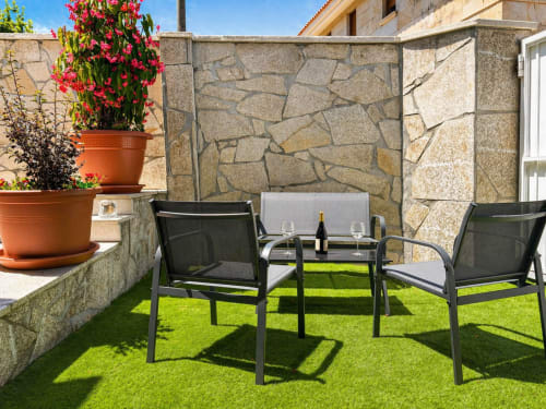 Terraza exterior del apartamento Holibai Baiona 