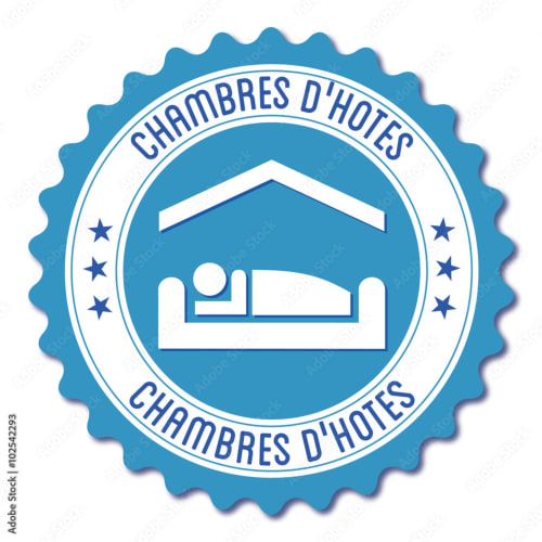 Badge Chambres d'Hôtes pour Bastide Aïna, un gîte à Grasse en France