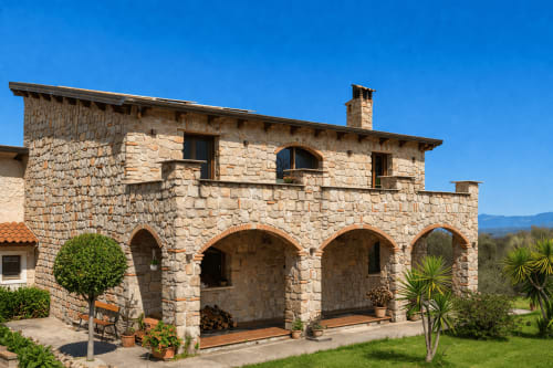 Stone House Gebel el Son a Novi Velia, Italia - B&B rustico in pietra con terrazza e vista sul giardino