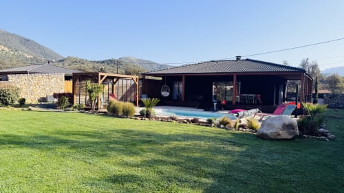 Villa CINTO avec piscine privée chauffée, terrasse et vue sur les montagnes à Moltifao, Corse