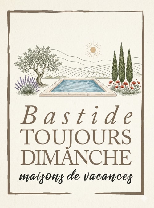 Maison de vacances Bastide Toujours Dimanche à Gordes avec piscine, olivier et paysage méditerranéen