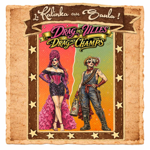 Affiche du Drag des Villes à La Maison du Saula, gîte à Lafrançaise, France