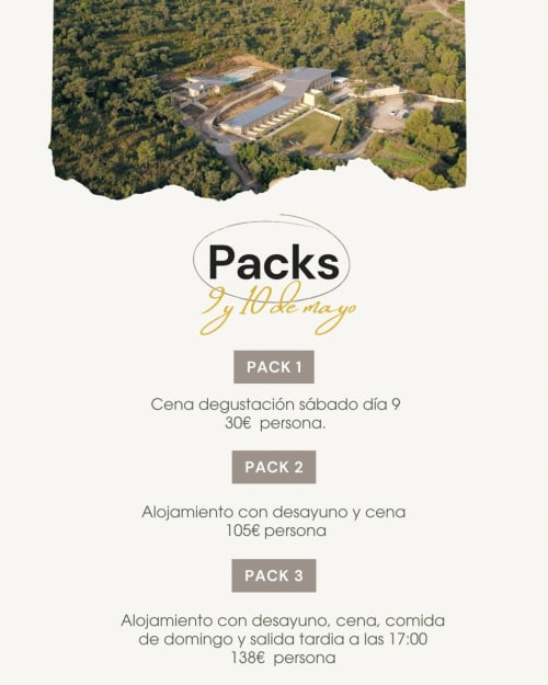 Paquetes del Hotel Mar de Fulles en Alfondeguilla, Castellón con ofertas de alojamiento y gastronomía
