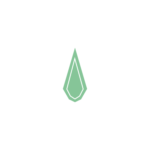 Icono de gota de agua verde para el bed and breakfast Experiencias Encant en Calafat, España