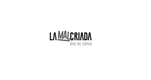 La Malcriada Bar de Copas logo for La Campera hotel in Écija, Spain