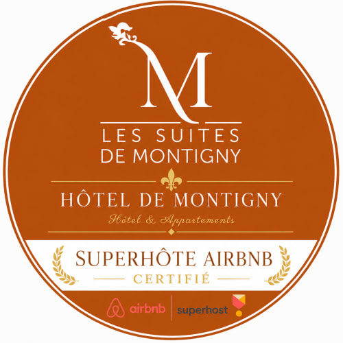 Les Suites de Montigny Superhost Airbnb certified badge for hotel and apartments in Aix-en-Provence