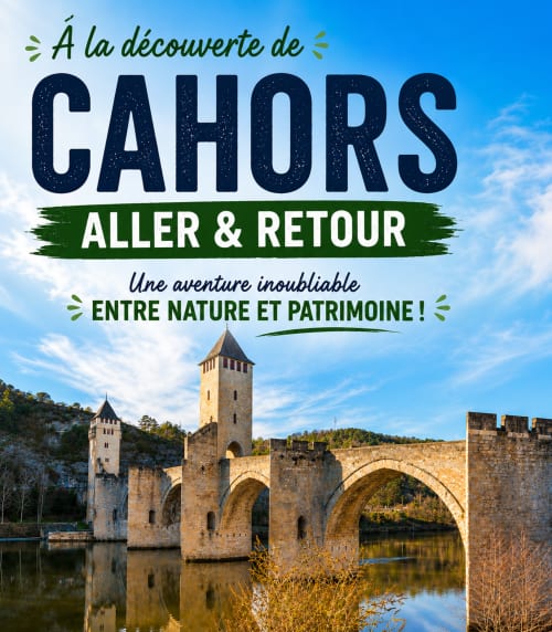 Pont médiéval et tours de Saint-Cirq-Lapopie - Aventure à la découverte de Cahors pour les hôtes de Maison Lapopie