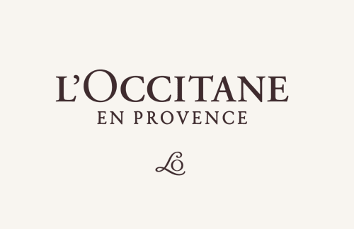 Logo L'Occitane en Provence, marca de amenidades de luxo presente em Casa Redonda by Villas Aura em Aroeira