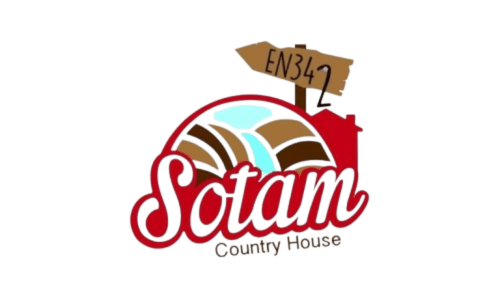 Logotipo Sotam Country House com sinal direccional EN342, casa rural de hóspedes em Góis, Portugal