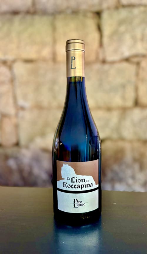Bouteille de vin Le Lion de Roccapina de Pero Longo, Sartène Corse