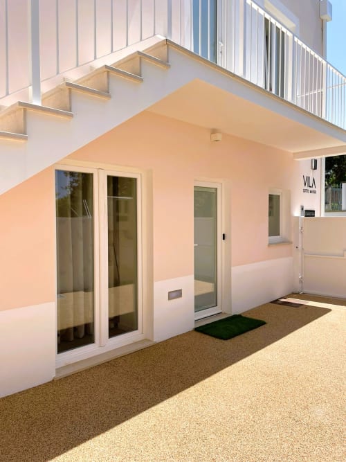 Apartamento Casa da Villa em Villa Sotto Mayor em Figueira da Foz com pátio com vista para o mar e arquitetura moderna