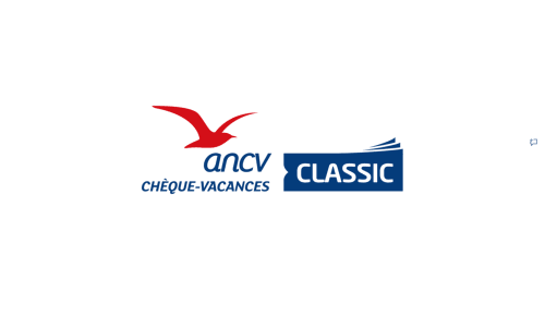 Logo ANCV Chèque-Vacances Classic pour le gîte Les Instants Volés à Tudeils, France