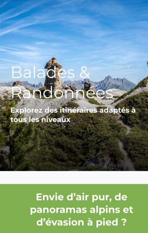 Sentiers de randonnée alpine près de L'Alp'In, La Plagne Tarentaise - paysages montagnards et pics spectaculaires