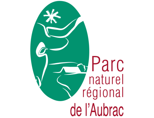 Logo du Parc naturel régional de l'Aubrac - emblème du parc régional pour La Source Gilhodes