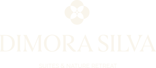 Logo e identità visiva di Dimora Silva Nature Suites, lussuosa struttura ricettiva a San Martino delle Scale