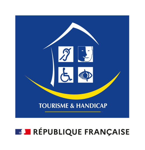 Logo d'accessibilité Tourisme & Handicap de l'hôtel MAYLO à Étoutteville, France