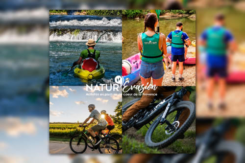 Natur'Evasion outdoor activities in Provence: kayaking, hiking, and biking near Lorgues