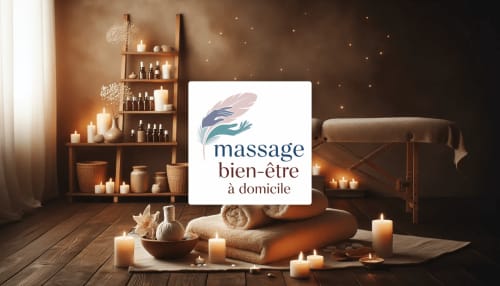 Espace spa détente à domicile à la Villa Pré d'Oro d'Amage avec bougies, serviettes et décoration relaxante