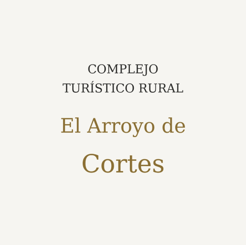 Logo del complejo de turismo rural El Arroyo de Cortes en Alcaraz