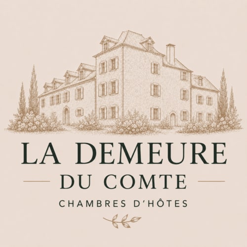 La Demeure du Comte, gîte de charme à Marcillac-Vallon en France, illustration d'un manoir classique