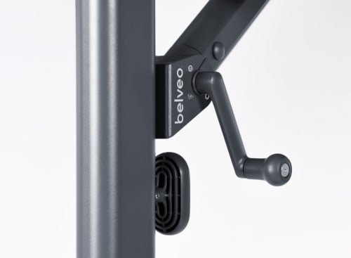 Accessoire vélo d'exercice Belveo dans l'espace fitness de l'hôtel Bonifacio Rooftop