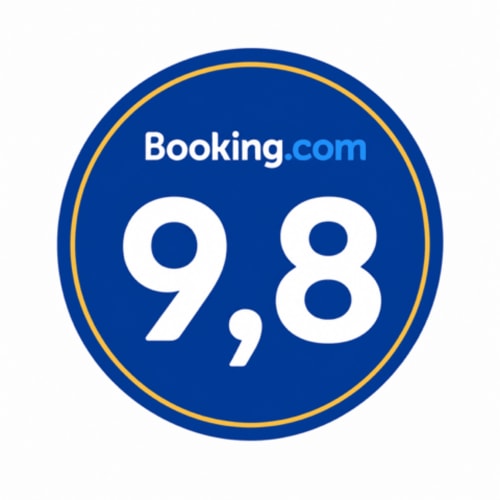 Badge Booking.com 9.8 pour Les Maisons de Pierre et Valérie, Honfleur