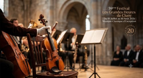 Festival de musique classique à la cathédrale de Cluny, 59e édition des Grandes Heures près des Gîtes les Orchidées