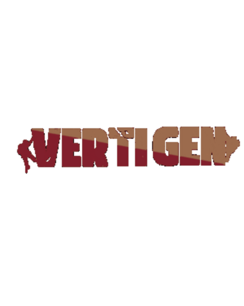 Logotipo Vertigo con silueta de mapa del hotel La Caseta de Ròtova en España
