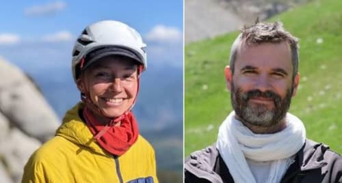 Deux passionnés de montagne à la maison d'hôtes L'encabanée à Saint Paul sur Ubaye, Alpes françaises