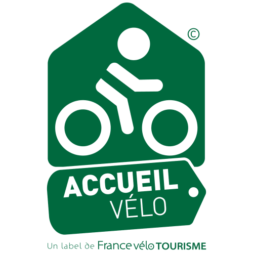 Label d'accueil vélo de l'Auberge Du Bon Vivant à Argelès-sur-Mer