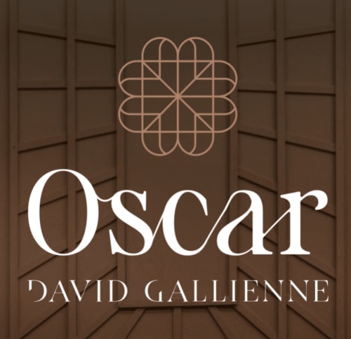 Oscar David Gallienne luxury BnB logo in La Roche Guyon, France near Giverny