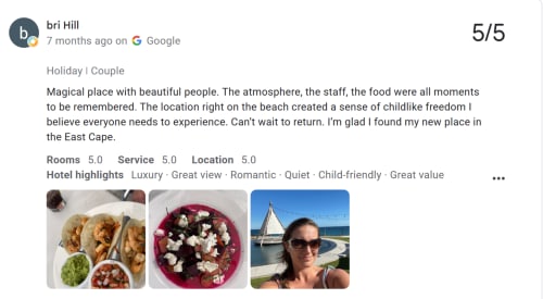 Vidasoul guest review: beachfront dining, romantic atmosphere, and memorable experiences in La Vinorama
