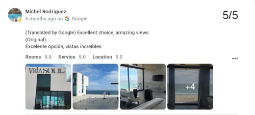 Vidasoul BnB La Vinorama: oceanfront rooms with stunning coastal views and modern design