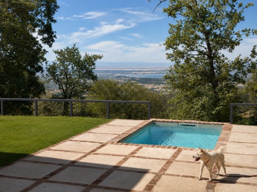 Piscina con vistas panorámicas al valle en El Escondite De Pedro Malillo, Candeleda, España