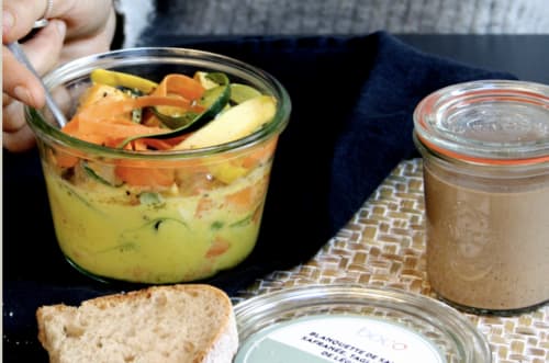 Gourmet terrine and pâtés served at Le Prieuré Du Preux breakfast, Sépeaux Saint Romain