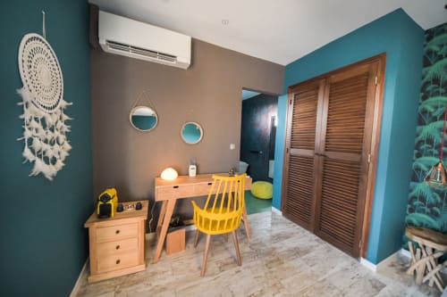 Suite Barbuda 45m² intérieur tropical Hôtel Maison Clémentine Fort-de-France