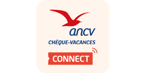 Logo ANCV Chèque-Vacances Connect pour la réservation de vacances Ospaloft BnB à Arras, France
