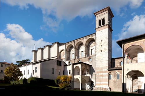 Casa Città Brescia BnB - historic Italian villa with arched facades and bell tower