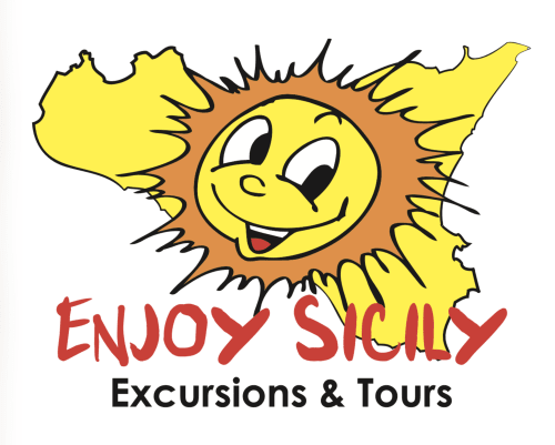 Logo Enjoy Sicily Excursions & Tours - simpatico sole sorridente per il Bed & Breakfast Epimoni a Catania, Italia