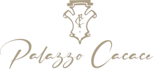Logo del lussuoso B&B Relais Palazzo Cacace, Meta di Sorrento Italia