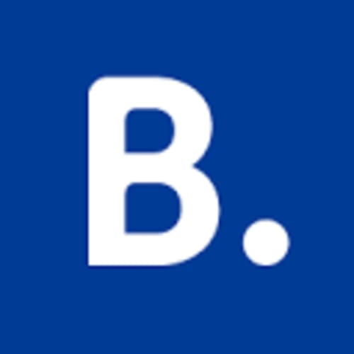 Logo Casa di Cinti B&B - lettera B bianca su sfondo blu, Loiano Italia