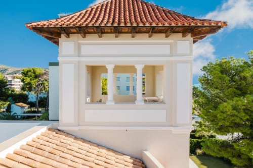 Villa Maria en Stay Gest, Benicasim - encantadora villa mediterránea encalada con tejado de barro y vistas al mar
