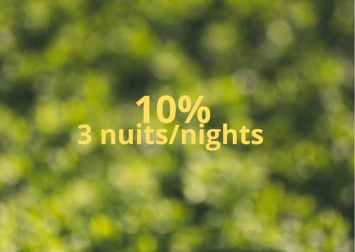 10% de réduction pour 3 nuits au Domaine de l'Ocrerie B&B à Pourrain, France