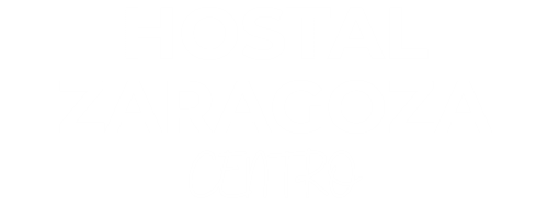 Habitación del hotel Hostal Zaragoza Centro con mobiliario moderno en Zaragoza, España