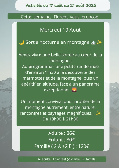 Randonnée nocturne aux Ax-les-Thermes : balade guidée avec marmottes, apéritif alpin et vues panoramiques