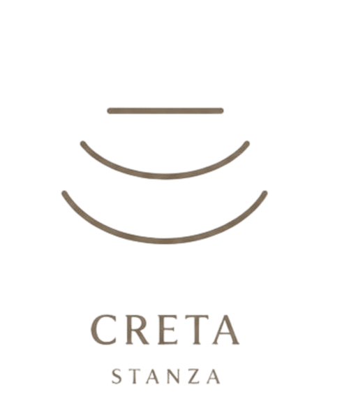 Logo Creta Stanza con volti sorridenti della villa bed and breakfast Villa Rosati a Sanzeno