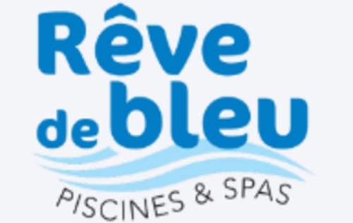 Logo Rêve de Bleu Piscines & Spas - services de piscine et spa pour Maison Agami à Rosières aux Salines