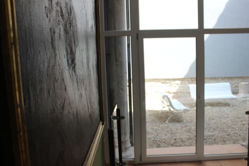 Vista desde el balcón del apartamento en Palacio Mambrilla de Valladolid con vistas a la playa, tumbona y mar