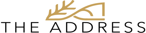 Logo Address Cassis aux feuilles d'or, boutique auberge à Cassis, France